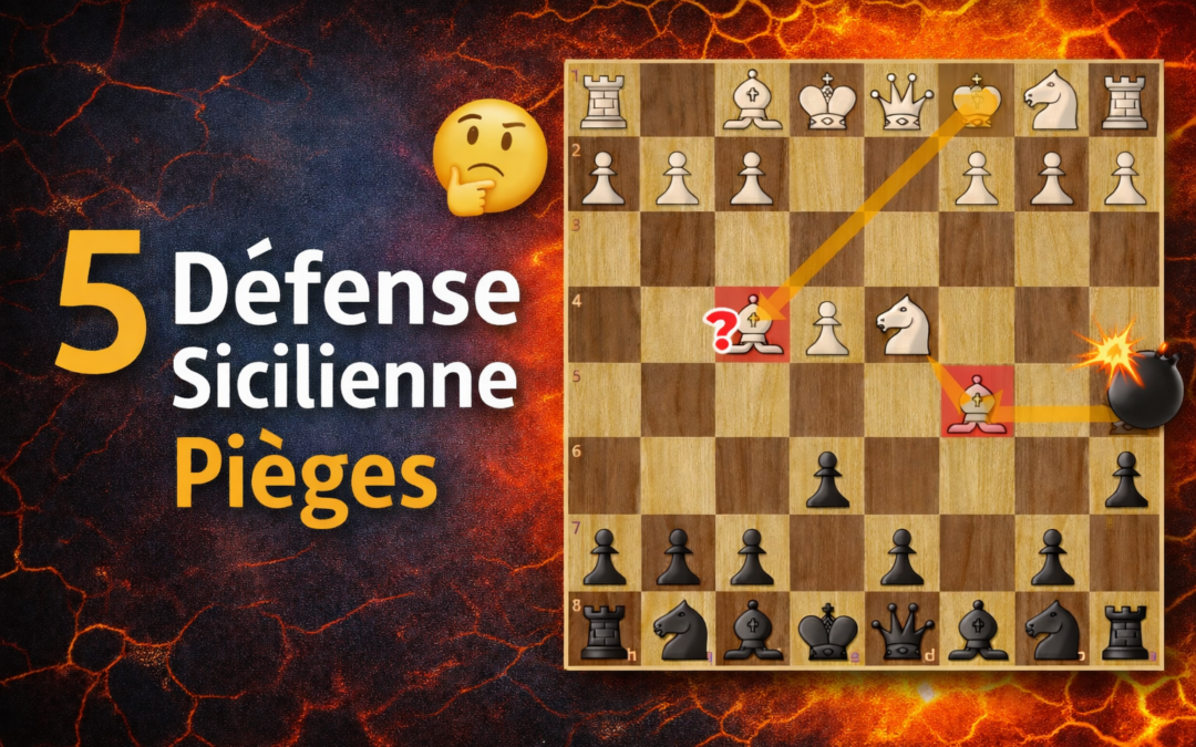 5 pièges typiques d’ouverture dans la défense Sicilienne
